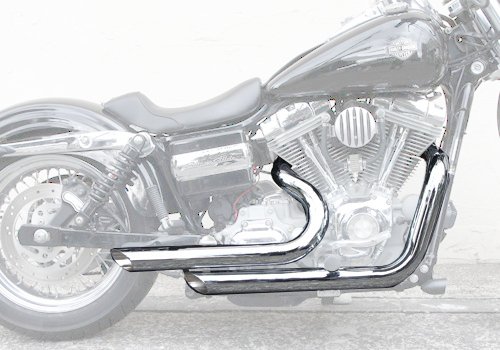 ハーレー スポーツスター ファブパイプマフラー 45mmφ イージー